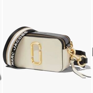 Marc Jacobs the Snapshot Cream Crossbody Bag